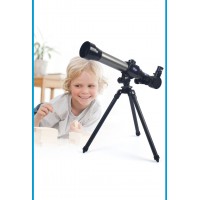 Yeni başlayanlar için bilimsel set teleskop ve mikroskop seti hediyelik set 